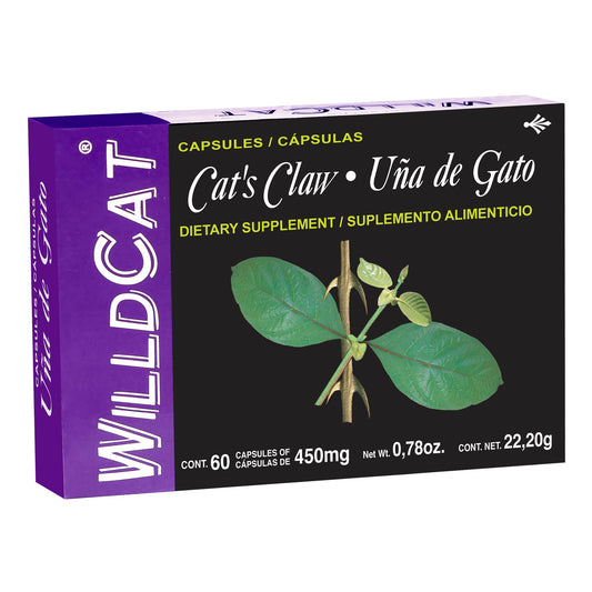 Cápsulas WILLDCAT ®  uña  gato caja blister con 60 cáps