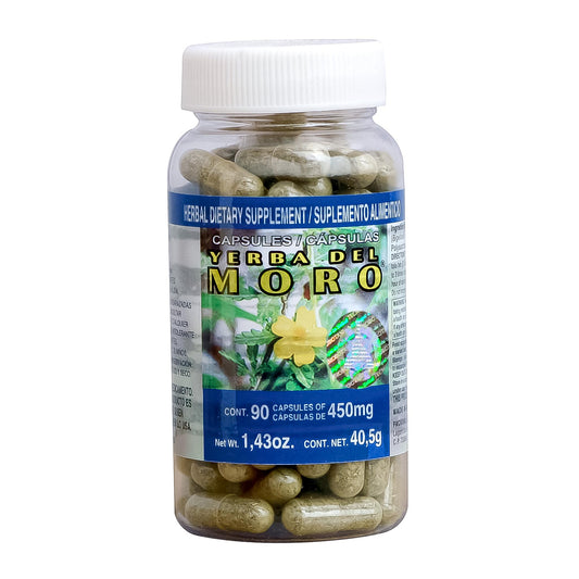 Cápsulas YERBA DEL MORO ®  yerba del moro frasco con 90 cáps