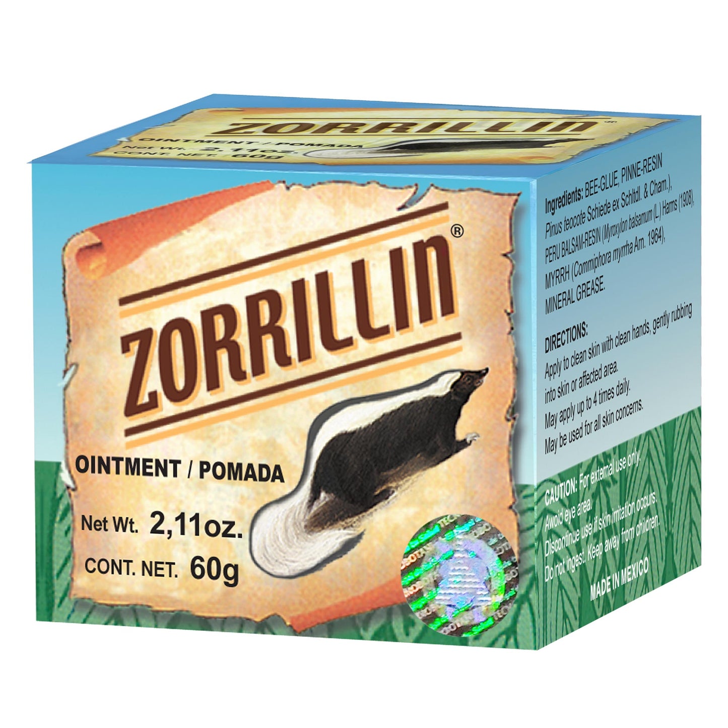 ZORRILLIN ® pomada 60g