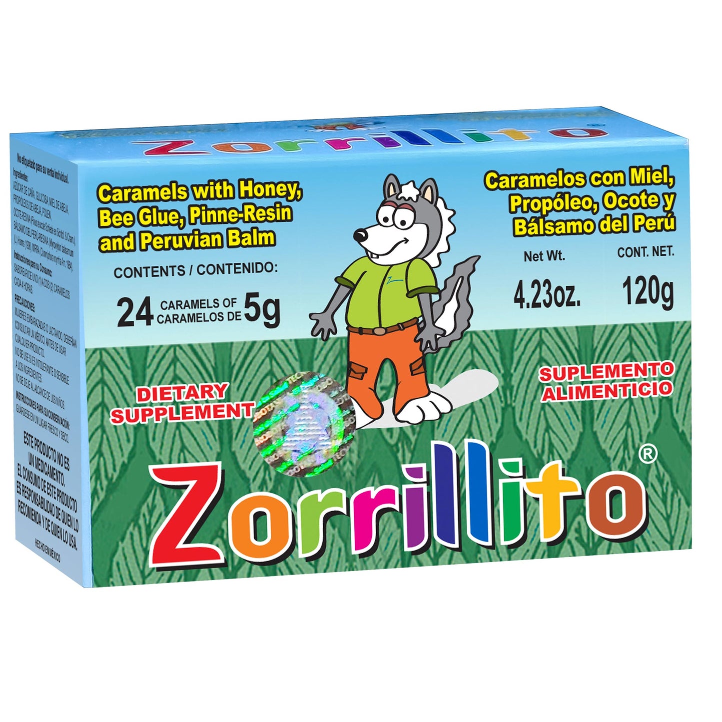 ZORRILLITO ® 24 caramelos